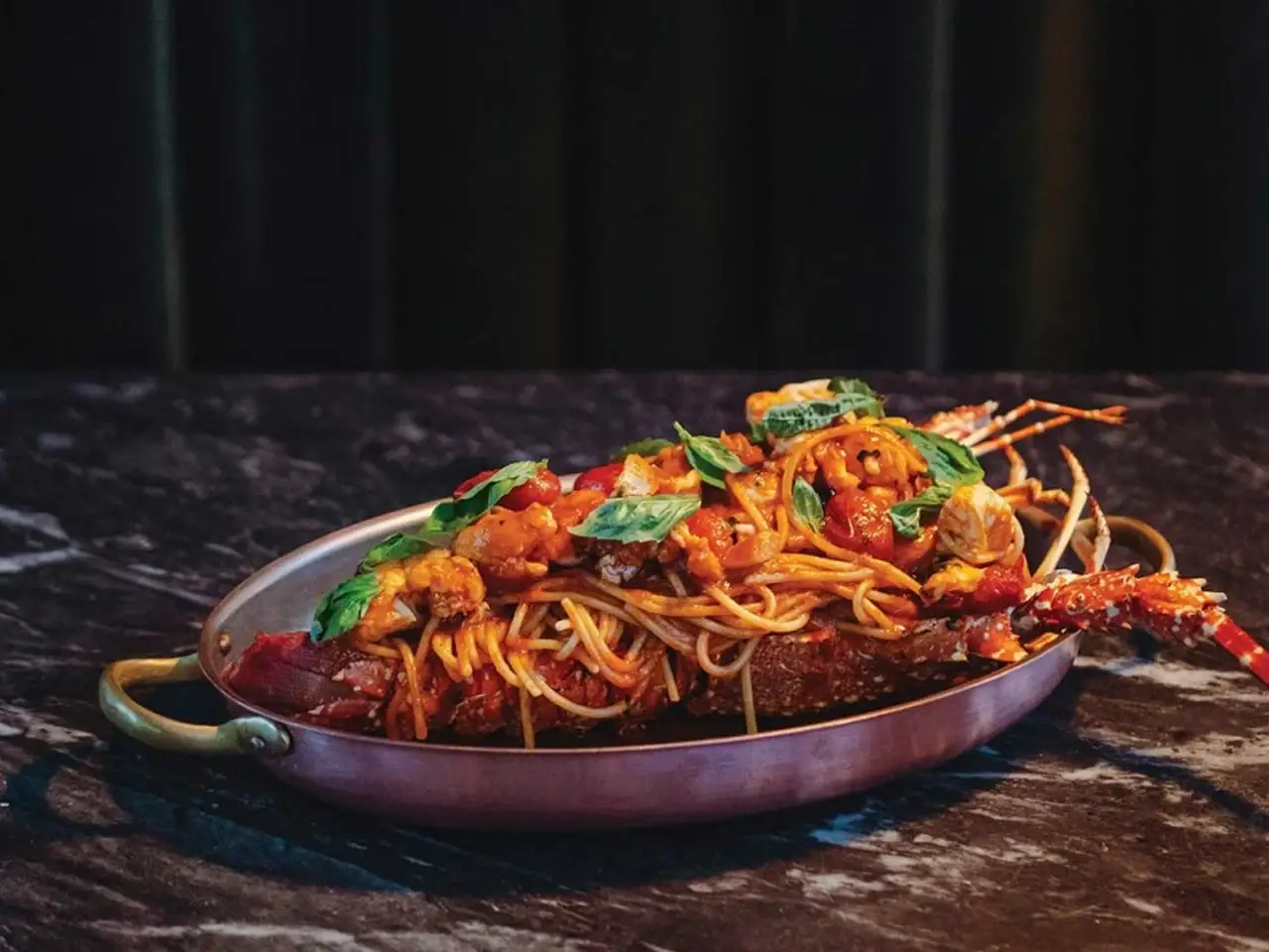 Lobster Spaghettini | Seen Restaurant & Bar by Olivier Lisboa